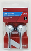 Ace Sink Handles Replacement for Delta Chrome Finish #4510863 - £9.40 GBP