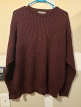 Tricots St. Raphael Sweater Size M Brown pullover - £10.53 GBP