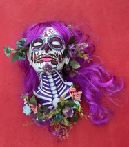 Mexican Folk Art Day Of The Dead Colorful Life-Sized “Taxidermy “ Woman - £200.45 GBP