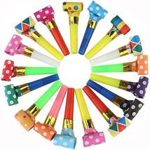 25 PCS Party Blower Blowouts Noisemakers Funny Party Blowouts Blow Horns... - $12.39