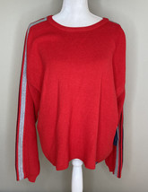 Court &amp; Rowe Women’s Belle Noel sweater size XL bright rouge A8 - £23.22 GBP