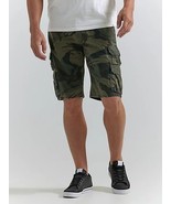 Wrangler Authentics Men&#39;s Premium Twill Cargo Shorts Big And Tall Green ... - $23.99