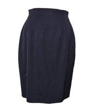 Tahari Black Wool Pencil Skirt Size 6 - £22.58 GBP