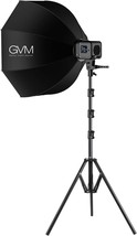 Gvm Sd80S 80W Cob Video Light Kit, 5600K Continuous Lighting For Photography - £196.63 GBP