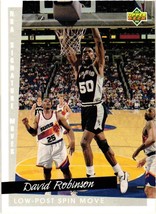 1993-94. Upper Deck NBA Signature Moves #248. David Robinson - £0.79 GBP