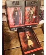 Lot Of 3 Star Wars The Black Series Osha, MAE Assassin, Jedi Knight, 6&quot; ... - $35.64