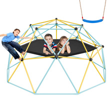 VEVOR Climbing Dome 10FT w/Hammock&amp;Swing 750LBS Kids 3-10 Outdoor Jungle... - $173.90