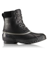 MEN&#39;S SOREL CHEYANNE II WP BOOTS BLACK SZ 8.5, New! - €64,17 EUR