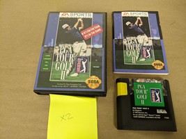 PGA Tour Golf II Sega Genesis Complete in Box - £5.07 GBP