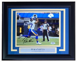 Puka Nacua Signé Encadré 8x10 Los Angeles Rams Photo PSA Hologramme - $155.18
