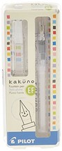 PILOT Kakuno Fountain Pen, Clear Barrel, Extra Fine Nib (10816) - $19.58