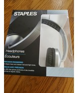 Staples Silver Headphones - $29.68