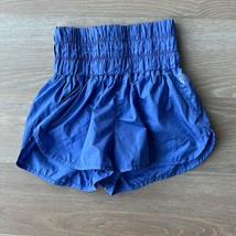 Free People Movement The Way Home Shorts Periwinkle High Rise Lined 2” Small - $33.85