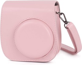Blush Pink Phetium Instant Camera Case For Instax Mini 11 And Pu Leather Bag - £26.78 GBP