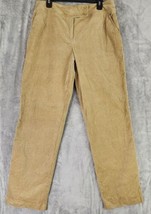 Harve Benard Pants Womens 14 Beige Corduroy High Rise Straight Business ... - £19.98 GBP