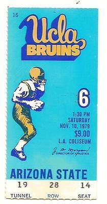 Primary image for 1979 Nov 10th Ticket Stub UCLA vs Arizona State NCAA College Football