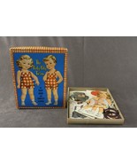 Vintage Toy Paper Dolls ROLY POLY TWINS Skippy &amp; Sue 4123 Whitman Publis... - £30.12 GBP