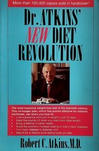 Dr. Atkins&#39; New Diet Revolution by Dr. Robert C Atkins / 1995 Trade Paperback - £1.82 GBP