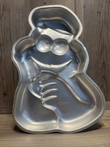 Wilton #502-7415 Cookie Monster Cake Pan Mold Muppets 1977 Aluminum - £5.92 GBP