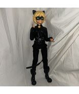 Miraculous LADY NOIR Ladybug Fashion Doll Action Figure Bandai Preowned D4 - $12.32