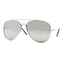 Unisex Classic Police Pilot Aviator Sunglasses Silver UV 400 Mirrored Lens-
s... - £9.28 GBP