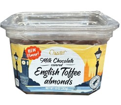 Choseur  Milk Chocolate Covered English Toffee Almonds 11 oz - $12.50