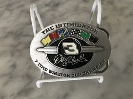 1997 The Intimidator 7 Time Winston Cup Champion Solid Pewter Buckle (NEW) - £21.23 GBP