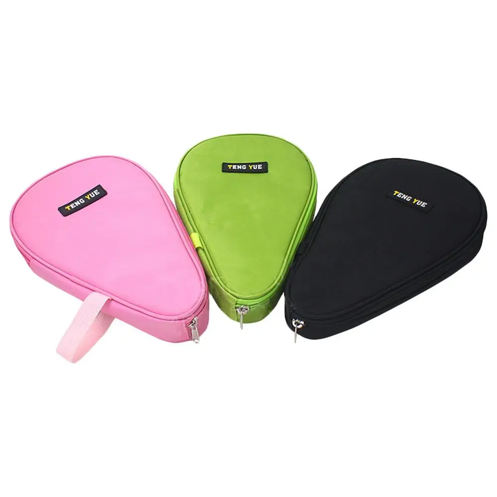 Pro table tennis racket rackets bat bag cover storage case for 1 ping pong paddle bat thumb200