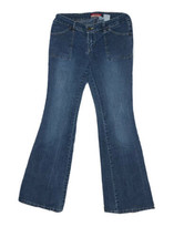 Vintage Unionbay Junior&#39;s Size 9 Flare Medium Wash Jeans - £23.89 GBP