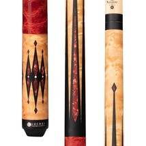 Lucasi Hybrid Limited Edition LHLE2 Pool Cue Stick Matte Coffee Leather Wrap - £857.76 GBP