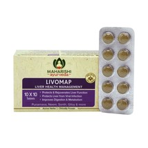 1x Maharishi Ayurveda Livomap 100 Tablets | 1 Pack - $18.48