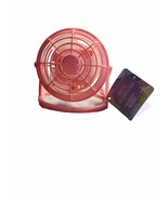 Colored Battery-Operated Mini Desk Fan 4.5 Inches - $11.76