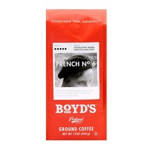 Boyd&#39;s Coffee French No. 6 –Ground Dark Roast– Blended from 100% Arabica... - £13.15 GBP