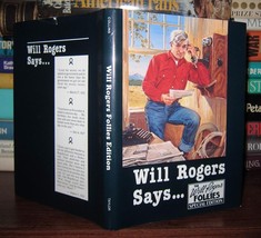 Rogers, Will; Collins, Reba Neighbors WILL ROGERS SAYS Follies Special Edition 1 - £37.56 GBP