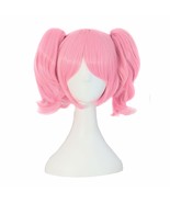 35 cm Lolita Sweet and Lovely Straight Anime Cosplay Wig (Pink) - £28.00 GBP