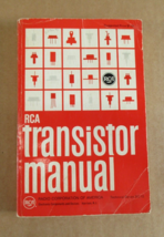 RCA Transistor Manual, 1966 Electronic Components &amp; Devices Tech Series ... - $12.50