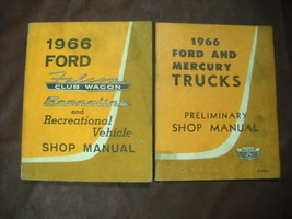 1966 Ford Falcon Club Wagon Econoline Atelier Service Réparation Manuel De Usine - £78.34 GBP