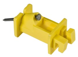 American FarmWorks IWNY-AFW Slant Nail Wood Post Insulators, Yellow, 25-... - €19,99 EUR