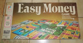 Vintage 1974 100% Complete Easy Money Game Milton Bradley - £19.17 GBP