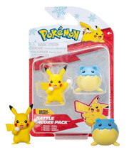 Pokemon Pikachu &amp; Spheal Battle Figure Pack New in Package - £9.38 GBP