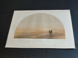 1850&#39;s Chromolithograph-Mirage on the Colorado Desert- Art Print-Unframed.RARE! - £24.27 GBP