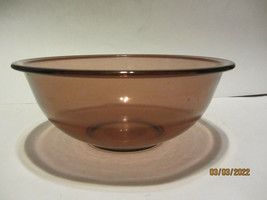 VINTAGE PURPLE PYREX 2.5L MIXING BOWL 10&quot; ACROSS - £7.83 GBP