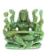 Goddess Matangi / RajaShyamala Devi Idol In Colombian Green Jade - $292.05