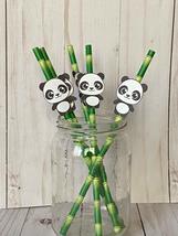 Panda Straws, Panda Party, Panda Theme, Panda Decor, Panda Birthday, Pan... - $9.31