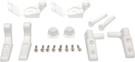 Leaf Straight Universal Fit Toilet Seat Hinge, Plastic, 4&quot; X 5&quot;, White,,... - $825.54 MXN