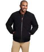 LJD-STORE Men&#39;s Black Polyester 220 High Quality Bomber Quilted Jacket. - $1,663.43 MXN