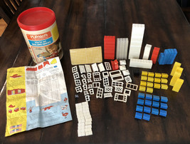 Vintage Playskool Building Bricks Starter Set 1974 Toys R Us 525 List In... - $14.24