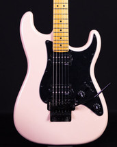 Squier Contemporary Strat HH FR, Roasted Maple FB, Black PG, Shell Pink ... - £367.09 GBP