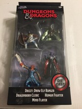 Jada Dungeons &amp; Dragons Nanofigs Collectibles Toy Figures - Set of 4 - $11.66