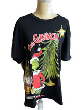 Grinch Womens T-shirt Christmas Tree Gifts New Sz L - £23.16 GBP